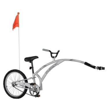 Child Tagalong bike attachment rental on Seabrook Island
