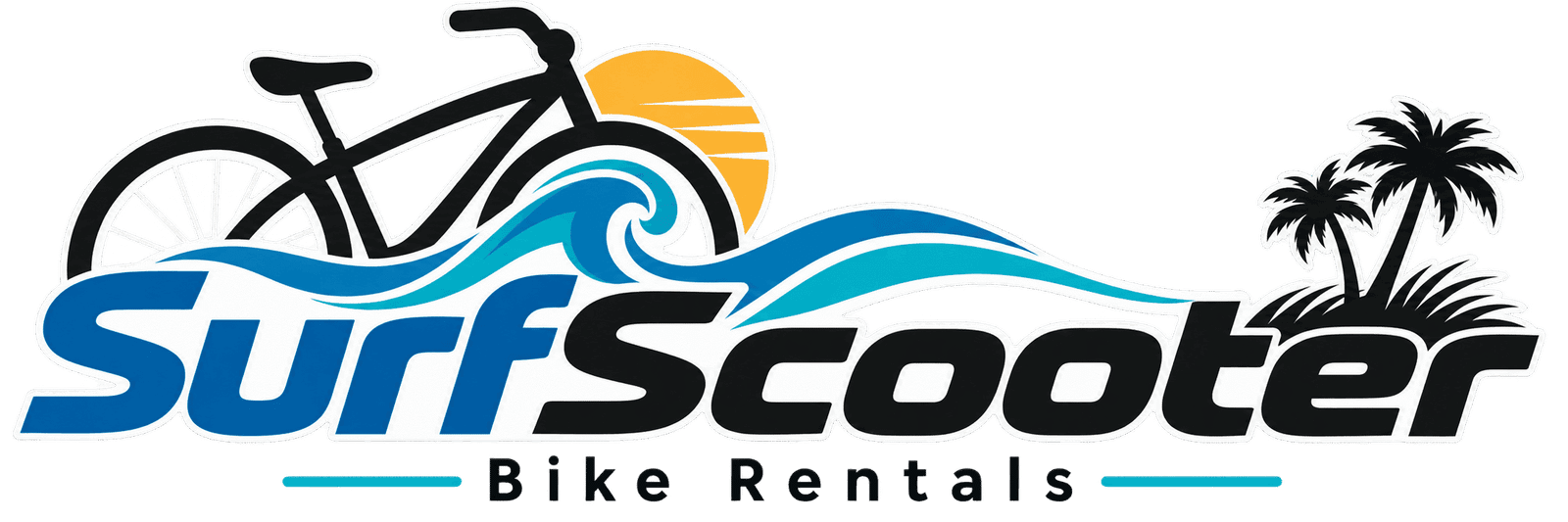 SurfScooter Bike Rentals Logo